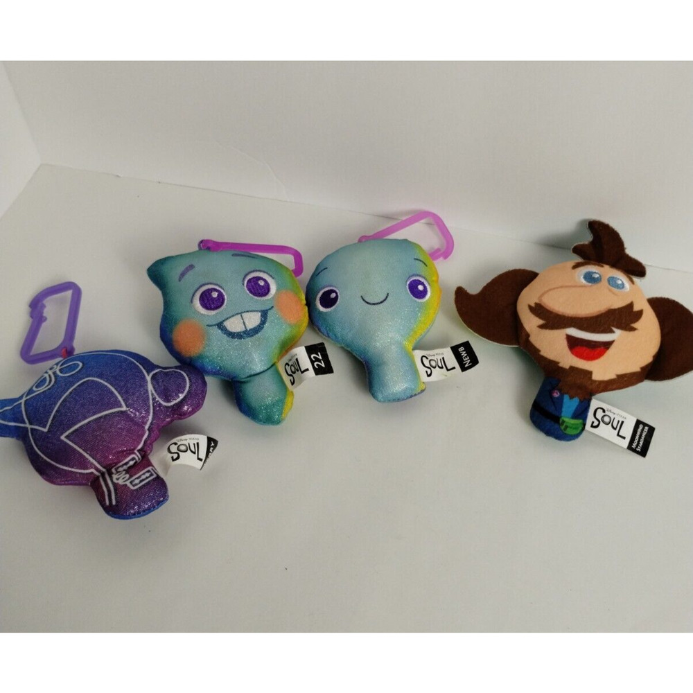 Lot of 4 Disney Pixar SOUL - Moonwind Plush McDonald's Happy Meal Toy